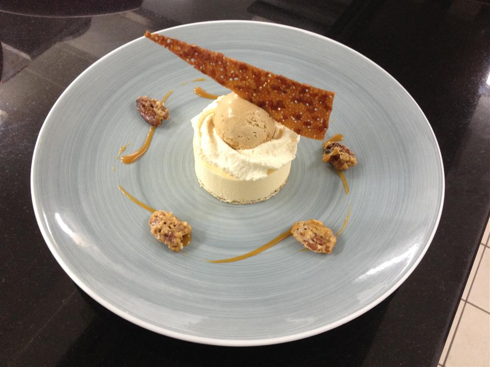 declinaison de caramel aux noix de pécan