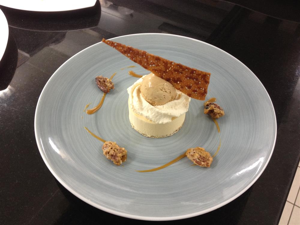 declinaison de caramel aux noix de pécan